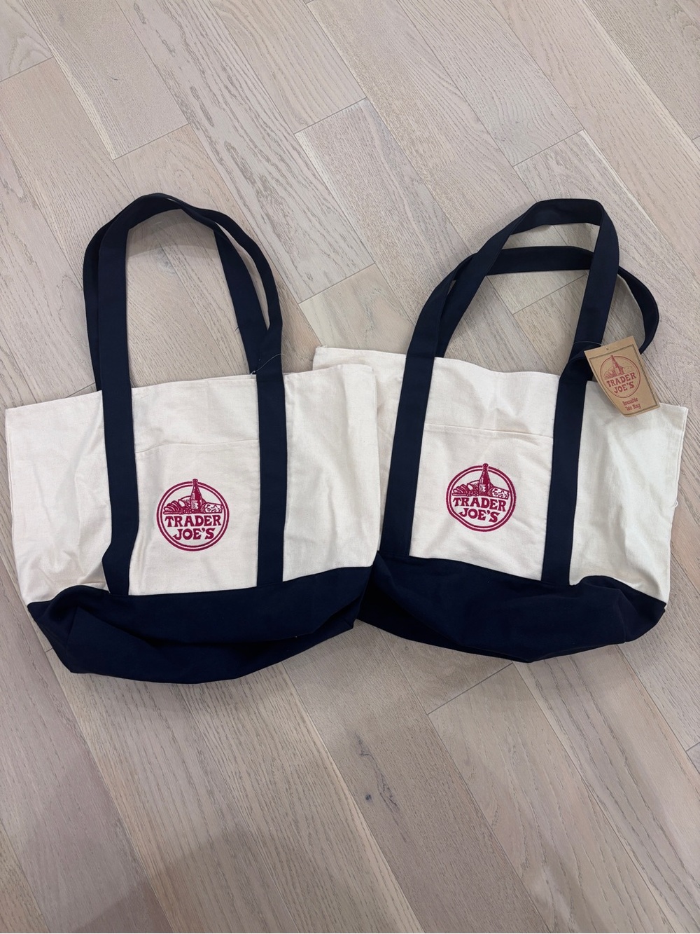 Trader Joe’s Totes x 2 NWT